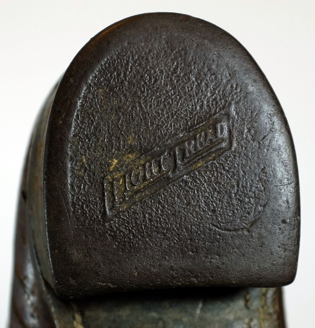 Vintage 1950s Star Brand Work Boot 8EE men's workwear leather shoe