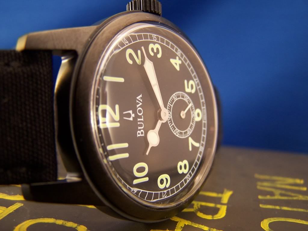 bulova wwii hack watch limited edition 96a19