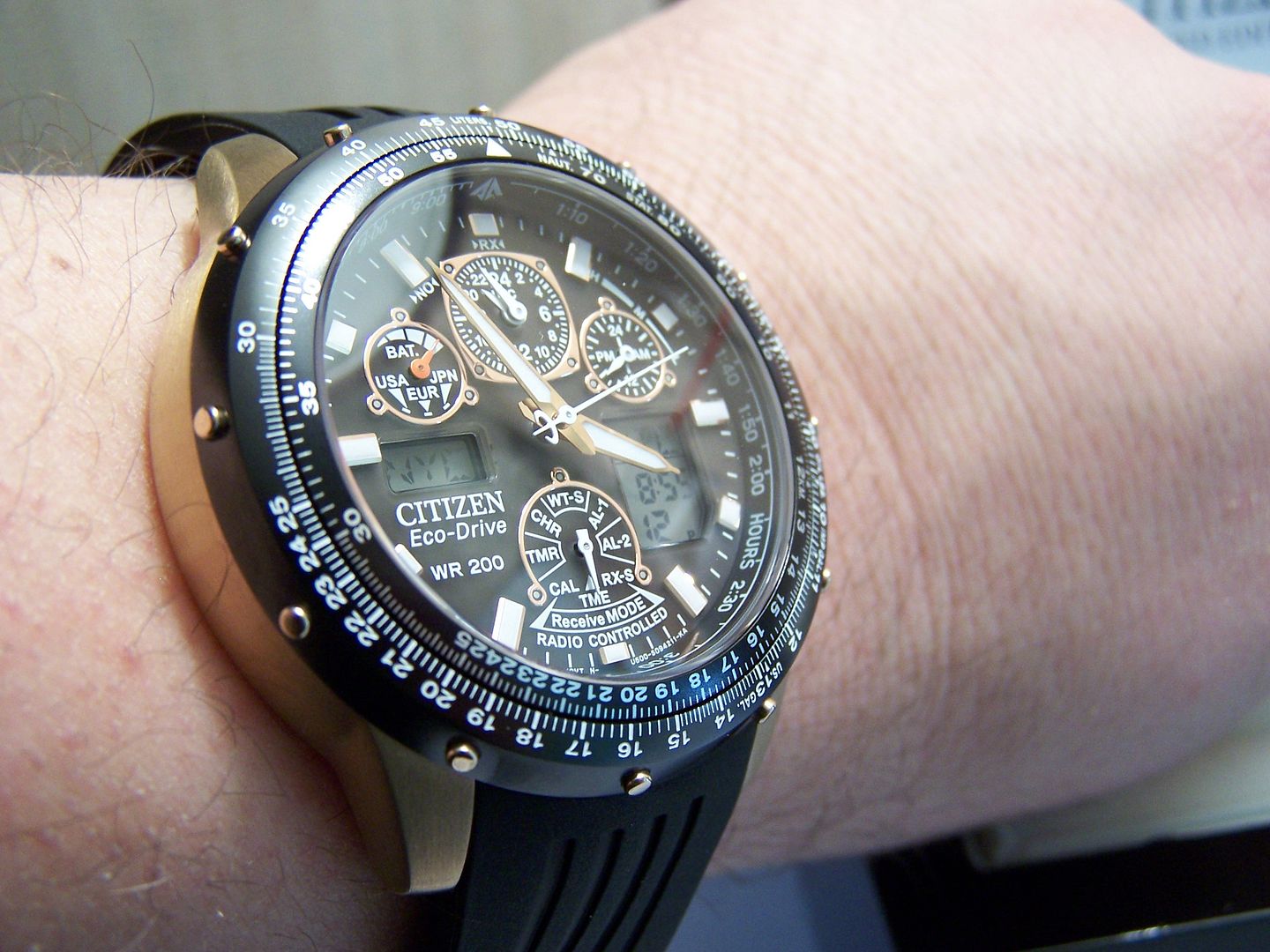 citizen skyhawk green