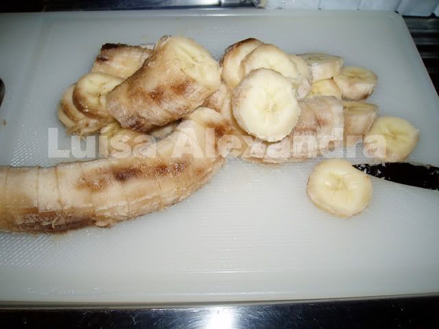 Bolo de Bananas Pretas