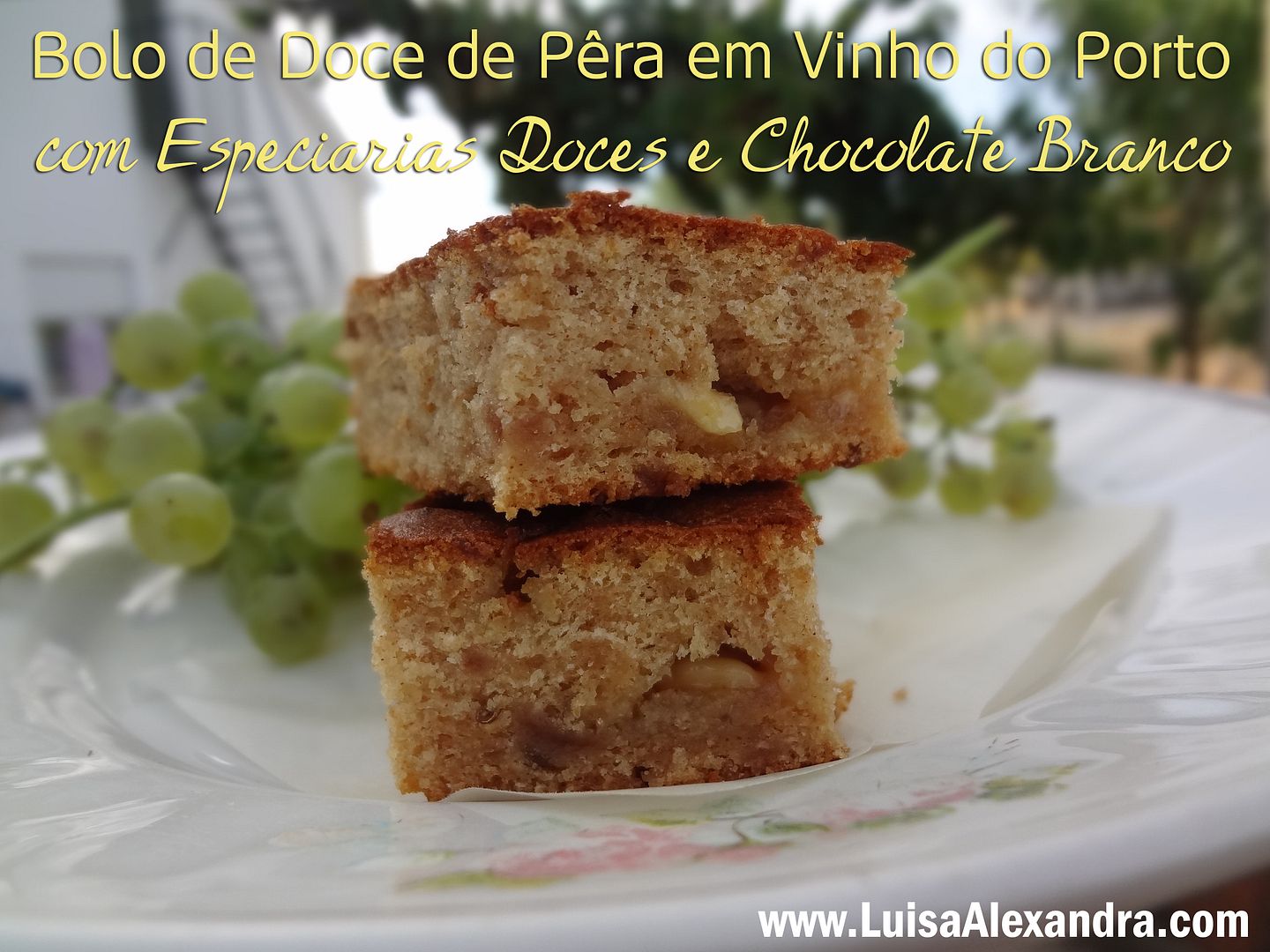 Bolo de Doce de Pera com Vinho do Porto photo DSC06217.jpg