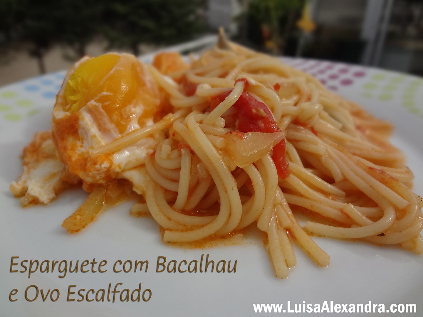 Esparguete com Bacalhau e Ovo escalfado photo DSC06519.jpg