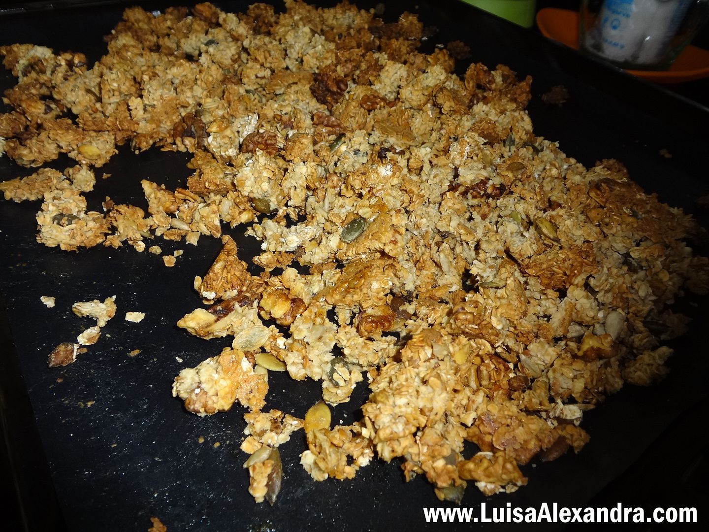 Granola Caseira com Sementes e Nozes photo DSC09049.jpg