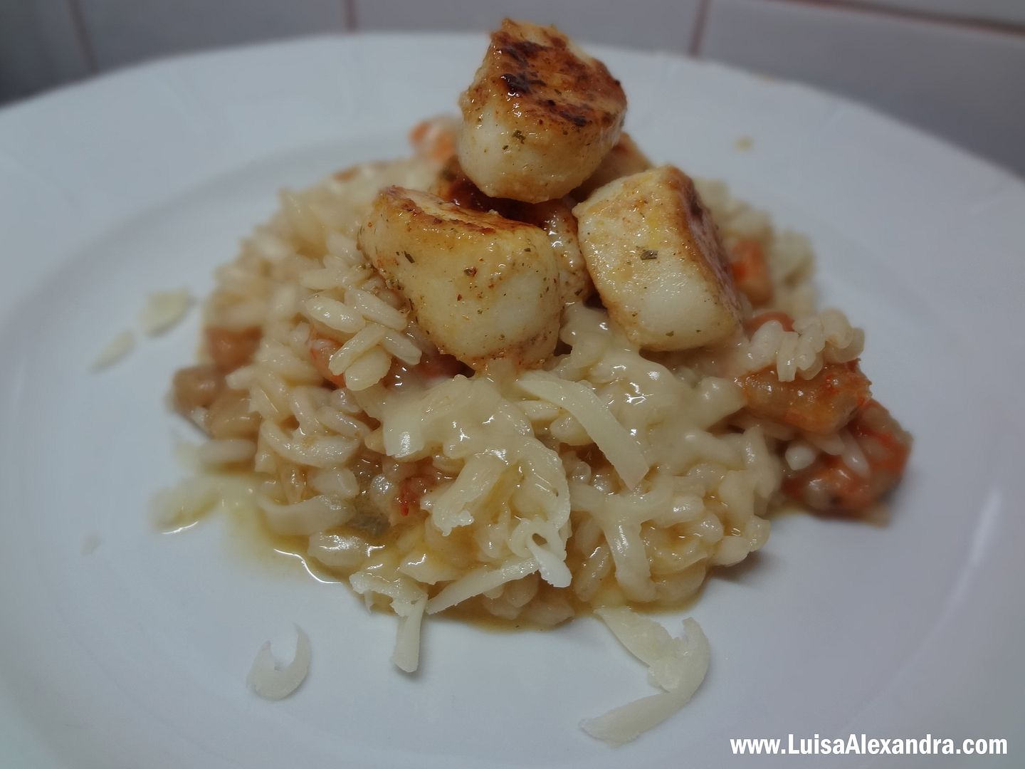 Risotto de Camarao com Perolas do Mar Salteadas photo DSC01154.jpg