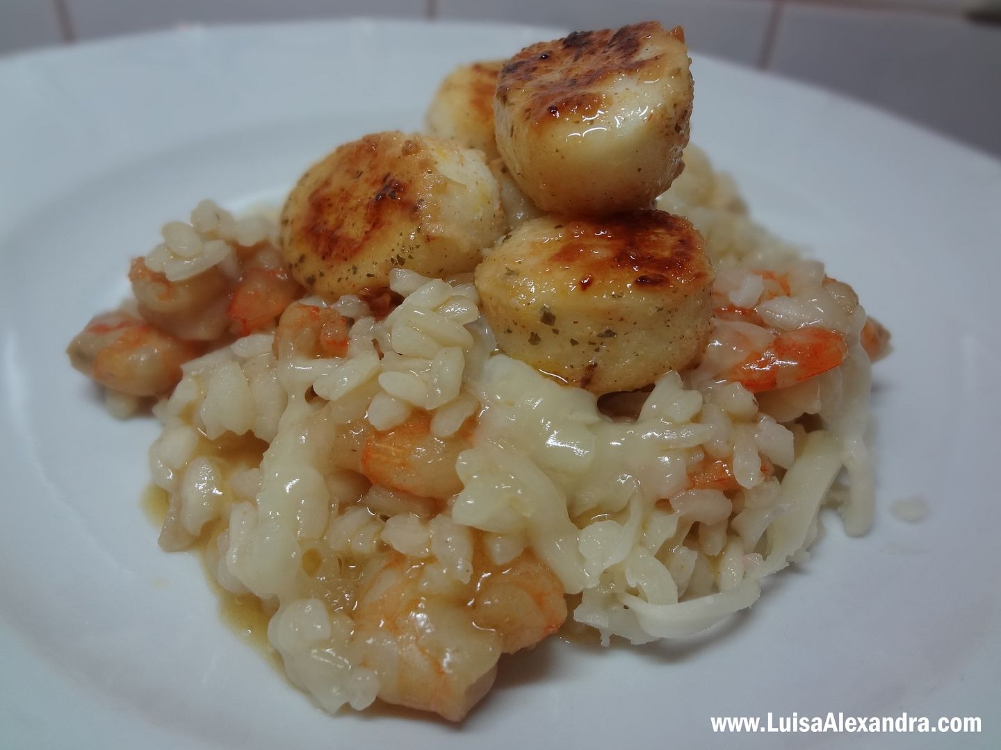 Risotto de Camarao com Perolas do Mar Salteadas photo DSC01156.jpg