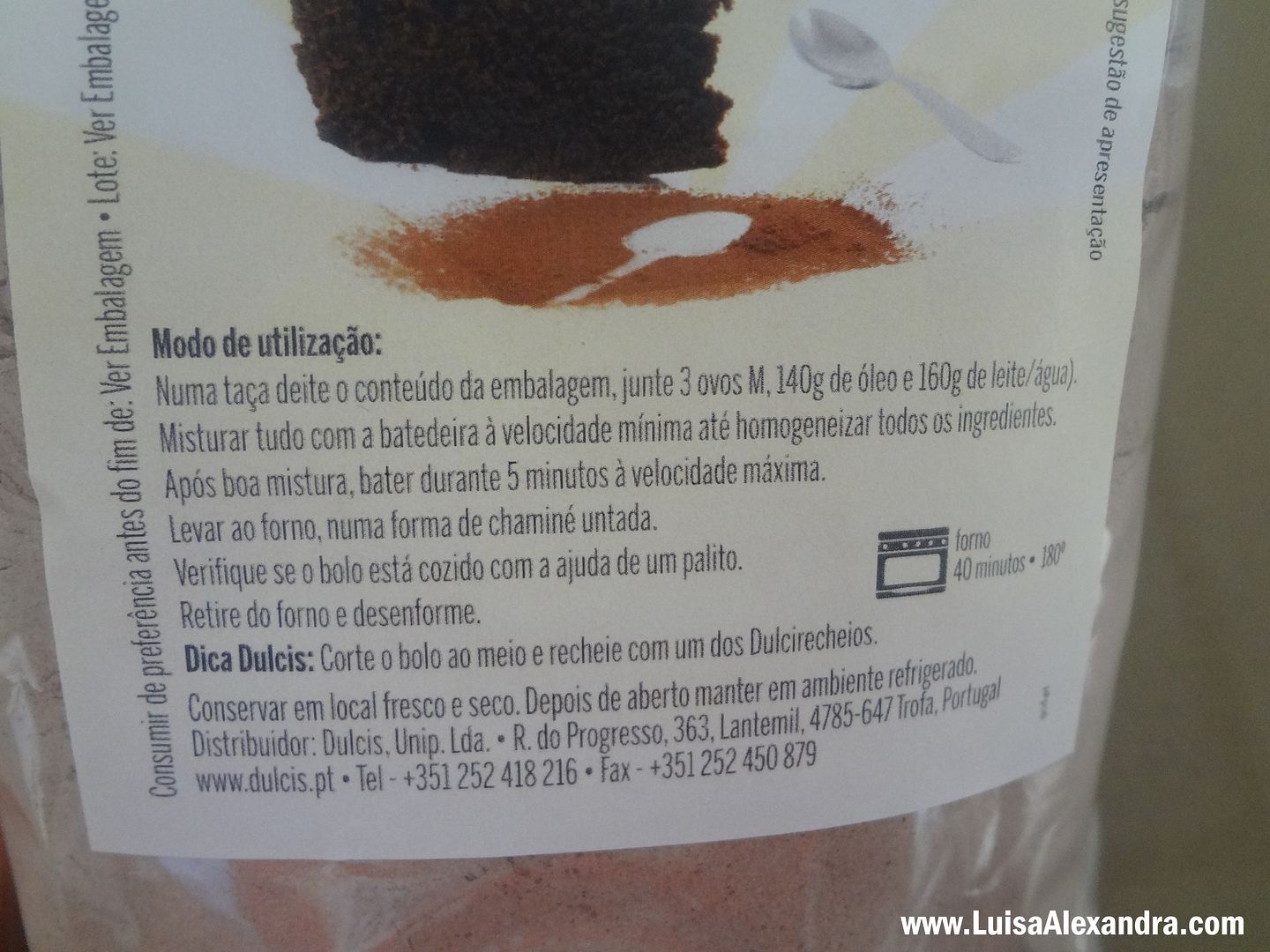 Bolo de Chocolate DULCIS photo DSC03456.jpg