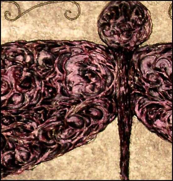 Abstract+dragonfly+art