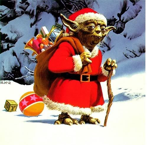 Santa Yoda Pictures, Images and Photos