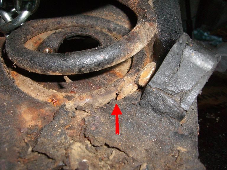 Broken coil springs Team Camaro Tech