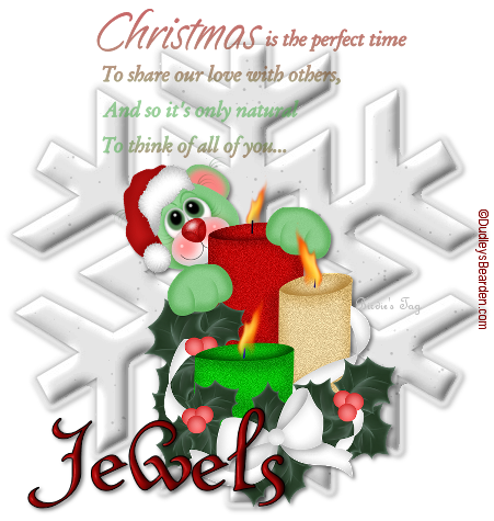 DBJewelsBirdie.png Christmas Candles image by jewels373