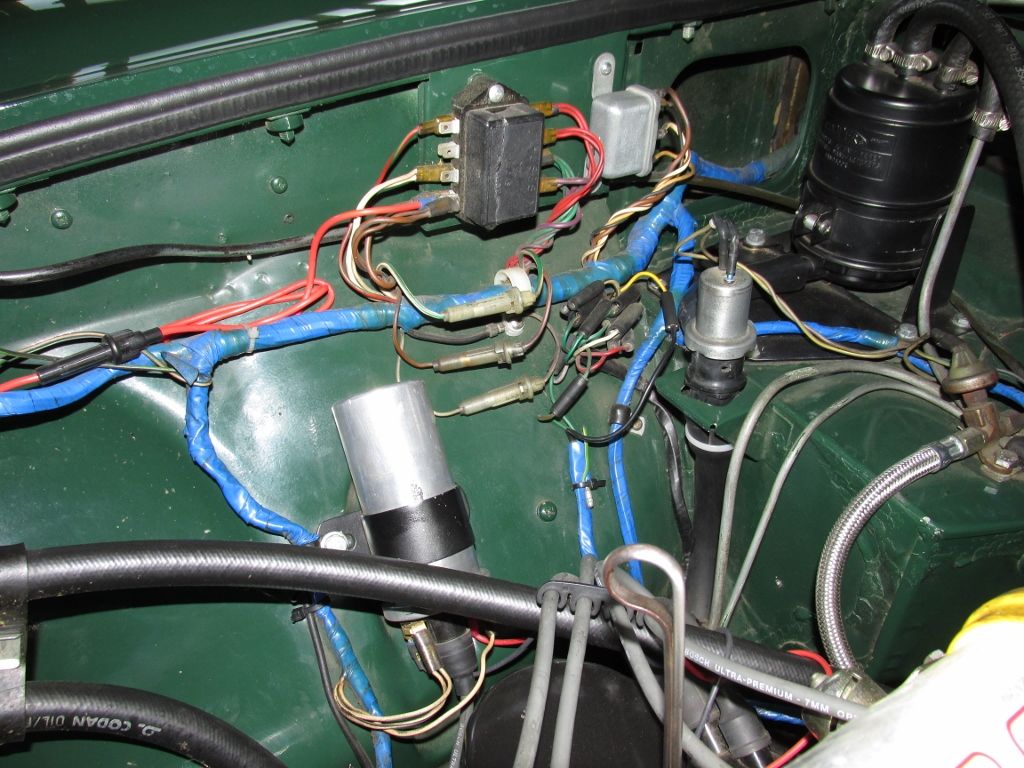 Wiring in new harness 1974 B : MGB & GT Forum : MG Experience Forums