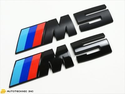 Black bmw m5 emblem #4