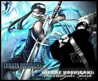 Kisame and Zabuza. A banner made by someone I know. Pictures, Images and Photos