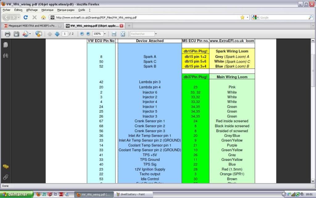 Megasquirt Support Forum (MSEXTRA) • Crank sensor wiring VW vr6 (View