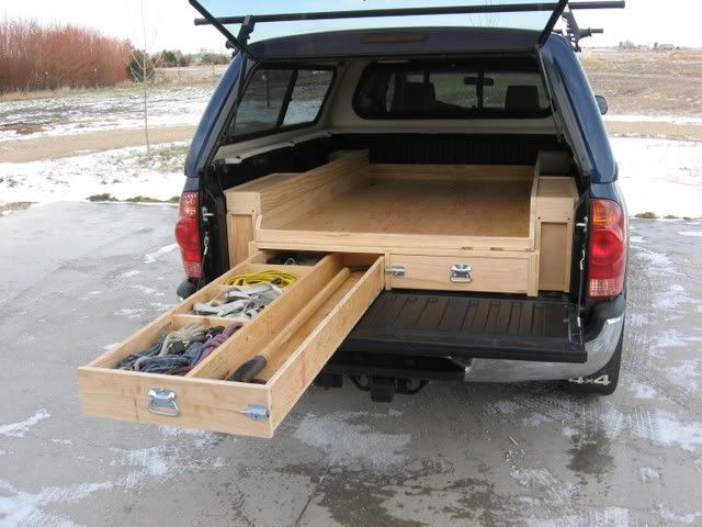 Toyota tacoma bed sleeping platform