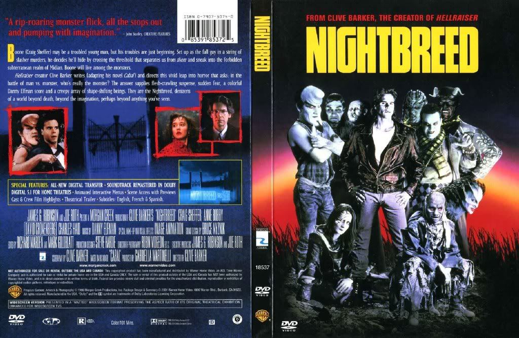Nightbreed Dvd