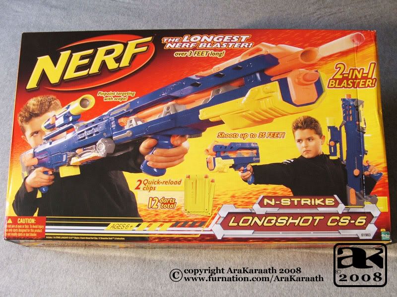 nerf gun cs-6 longshot