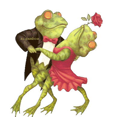 dancing frogs