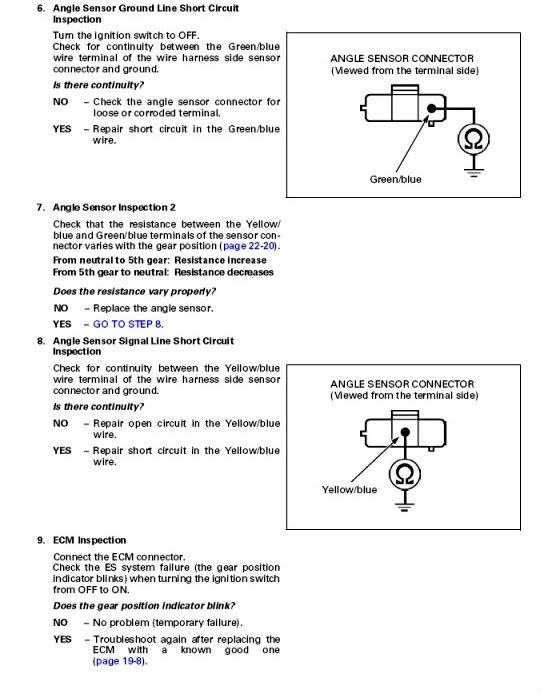 Honda rancher ecu fail-safe relay circuit #7