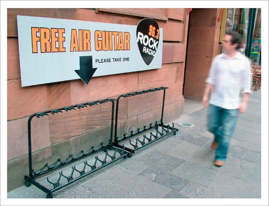 AussiE-media : Free Air Guitar - Please Take One