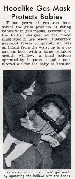 AussiE-media : Hoodlike Gas Mask Protects Babies