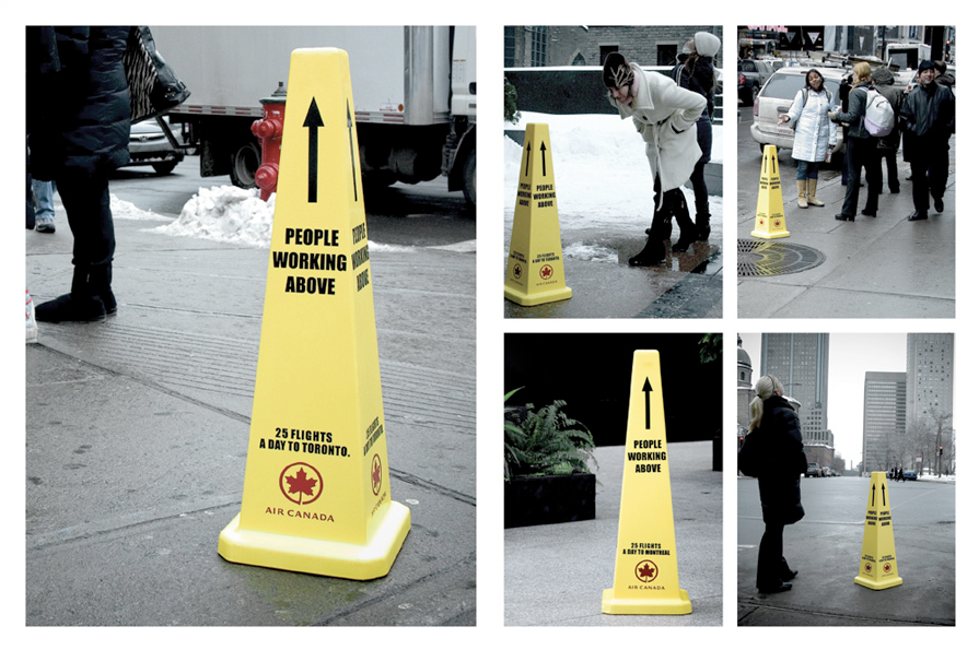 AussiE-media : Air Canada : People Working above