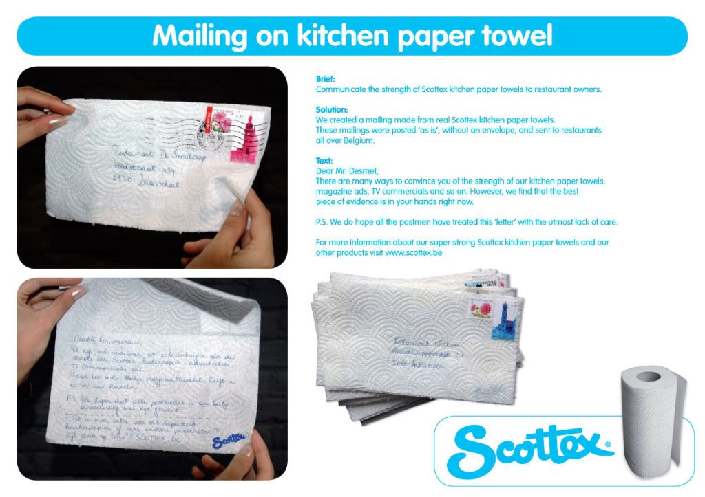 AussiE-media : Mailing on a kitchen Paper