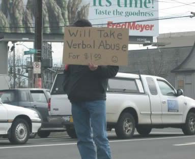 AussiE-media : The Top 10 Funniest Homeless signs