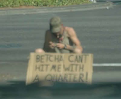 AussiE-media : The Top 10 Funniest Homeless signs