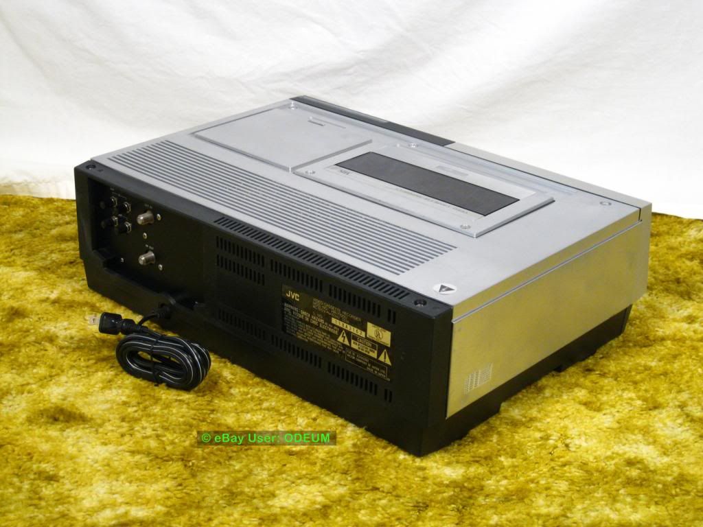 Vintage JVC HR 7100U Top Loader VHS VCR 1984 Serviced New Belts in VG