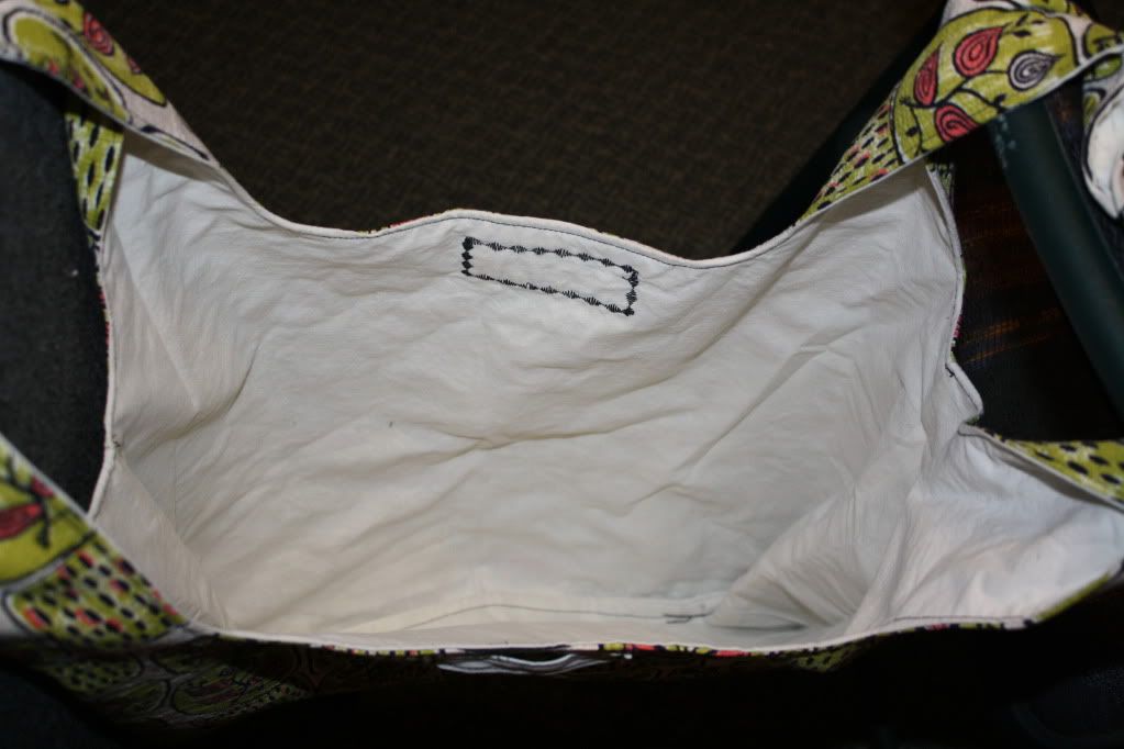 Vintage Single Large Reusable shopping bag