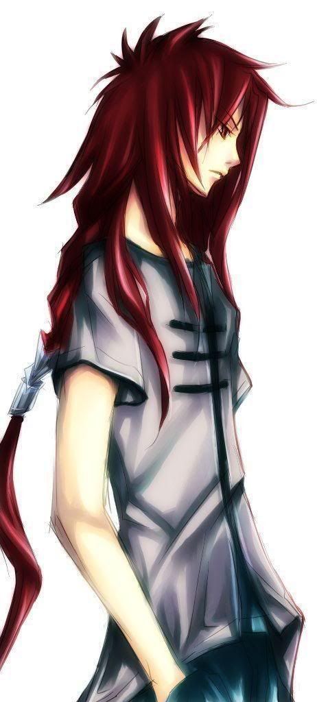 Appearance: Long Red Hair