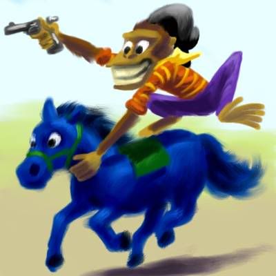 Monkey on a Pony