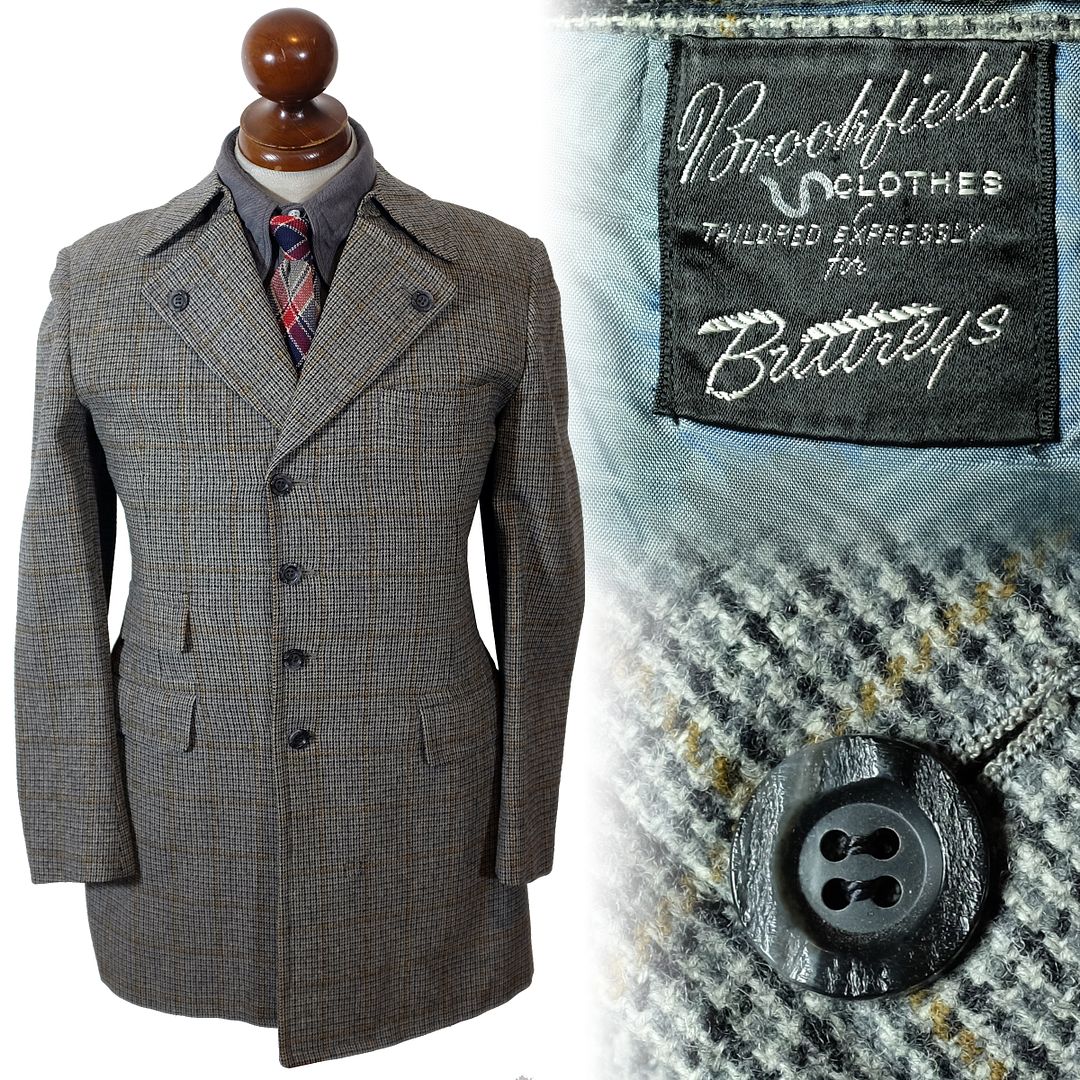 1960s Mod Tweed hacking jacket | Vintage-Haberdashers Blog