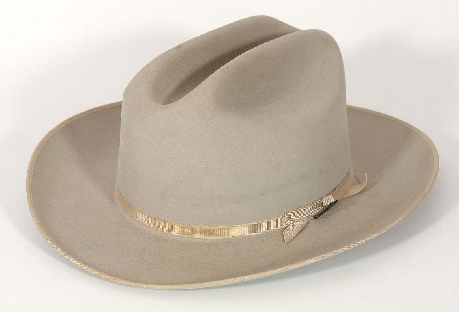 Stetson Open Road XXXX quality thin ribbon western fedora hat 7-1/4 ...