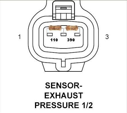 Dpf Pressure Sensor Low Pull Down Type Youtube