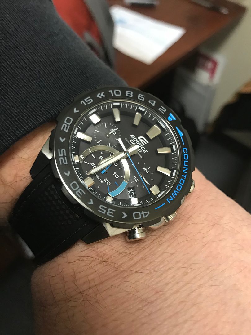casio edifice 5177 black