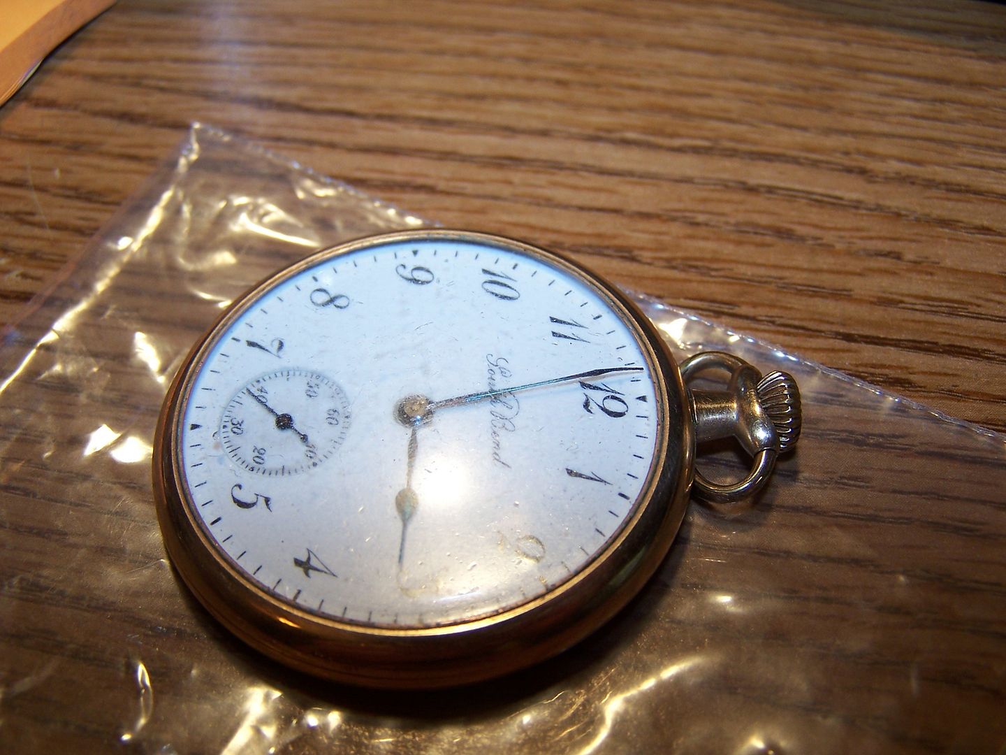 south bend pocket watch