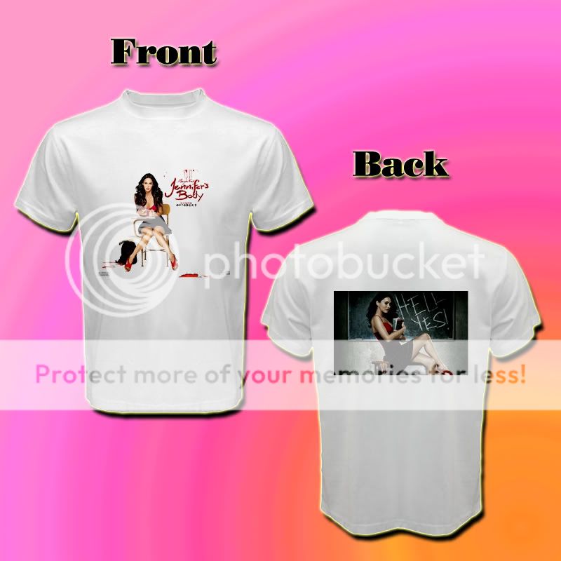 Jennifers Body Horror Movie Megan Fox T Shirt s 2XL