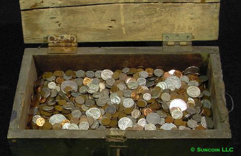 1/2 POUND OLD UNSEARCHED USA COIN LOTS WITH SILVER ***THE BEST MIX ON EBAY***