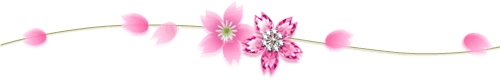 dividerpinkflowers.gif divider pink flowers image by Vaquerita_02
