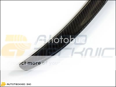 BMW E90 M3 CARBON FIBER REAR TRUNK LIP SPOILER 335i 328  