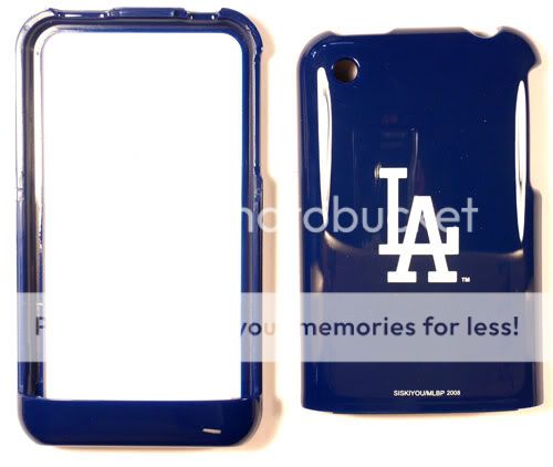 Los Angeles Dodgers Apple iPhone 3 3G Faceplate Case Cover Snap On