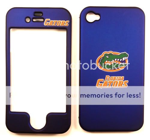   Gators Apple iPhone 4 4G 4S Faceplate Case Cover Snap On  