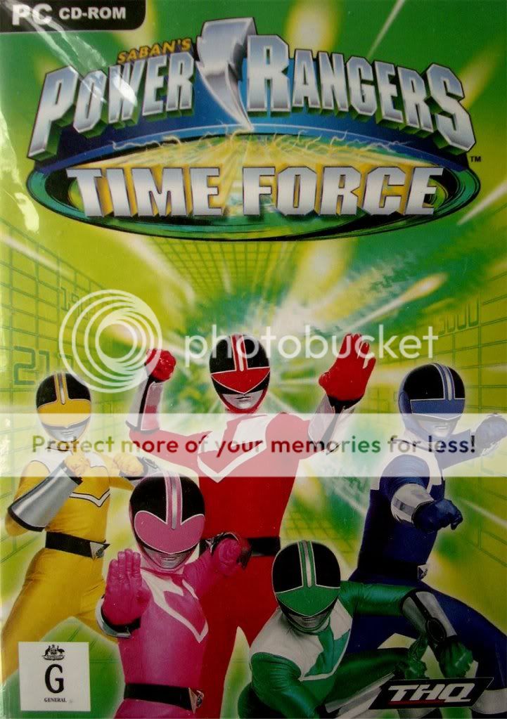 Power Rangers Time Force THQ PC CD Game New