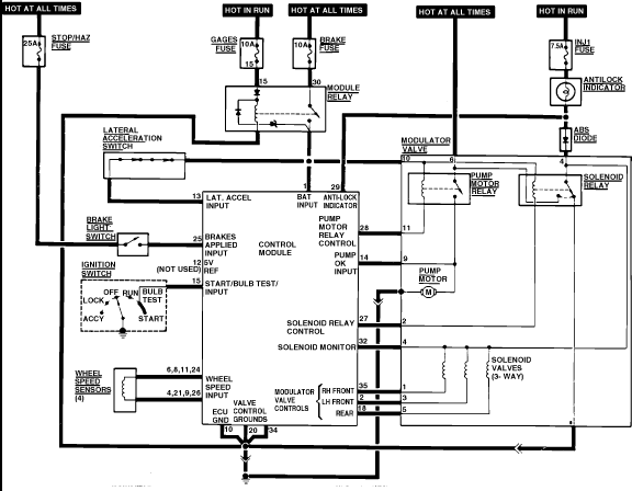 Request: ABS Wiring Diagram - 1986 - CorvetteForum - Chevrolet Corvette ...